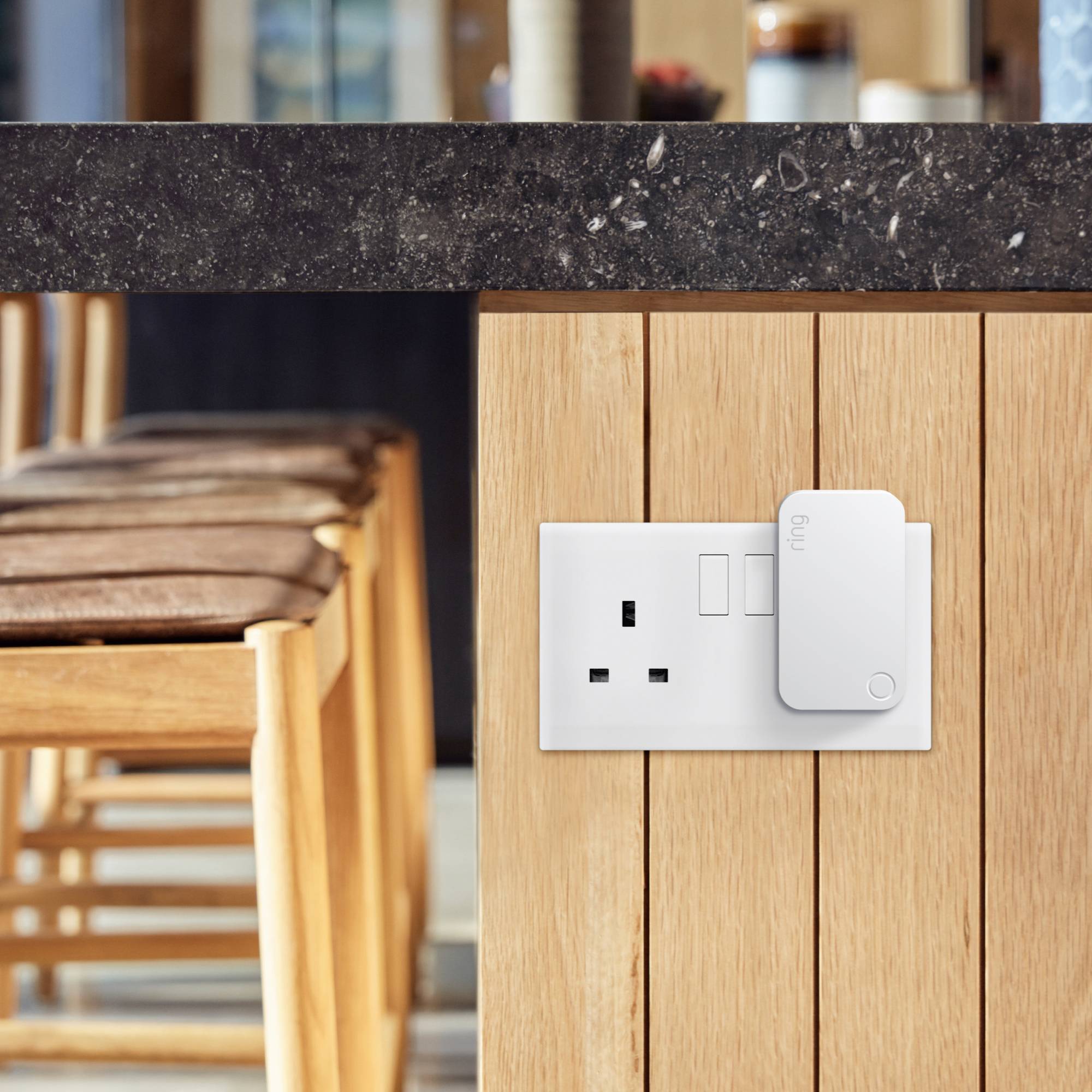 Ring Alarm Range Extender (2nd Gen) 4AR1SZ-0EU0 Funk-Alarmanlagen-Erweiterung Signal-Verstärker