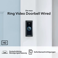 Ring 8VRAGZ-0EU0 IP-Video-Türsprechanlage Video Doorbell Wired WLAN Außeneinheit Ring 8VRAGZ-0EU0 IP-Video-Türsprechanlage Video Doorbell Wired WLAN Außeneinheit