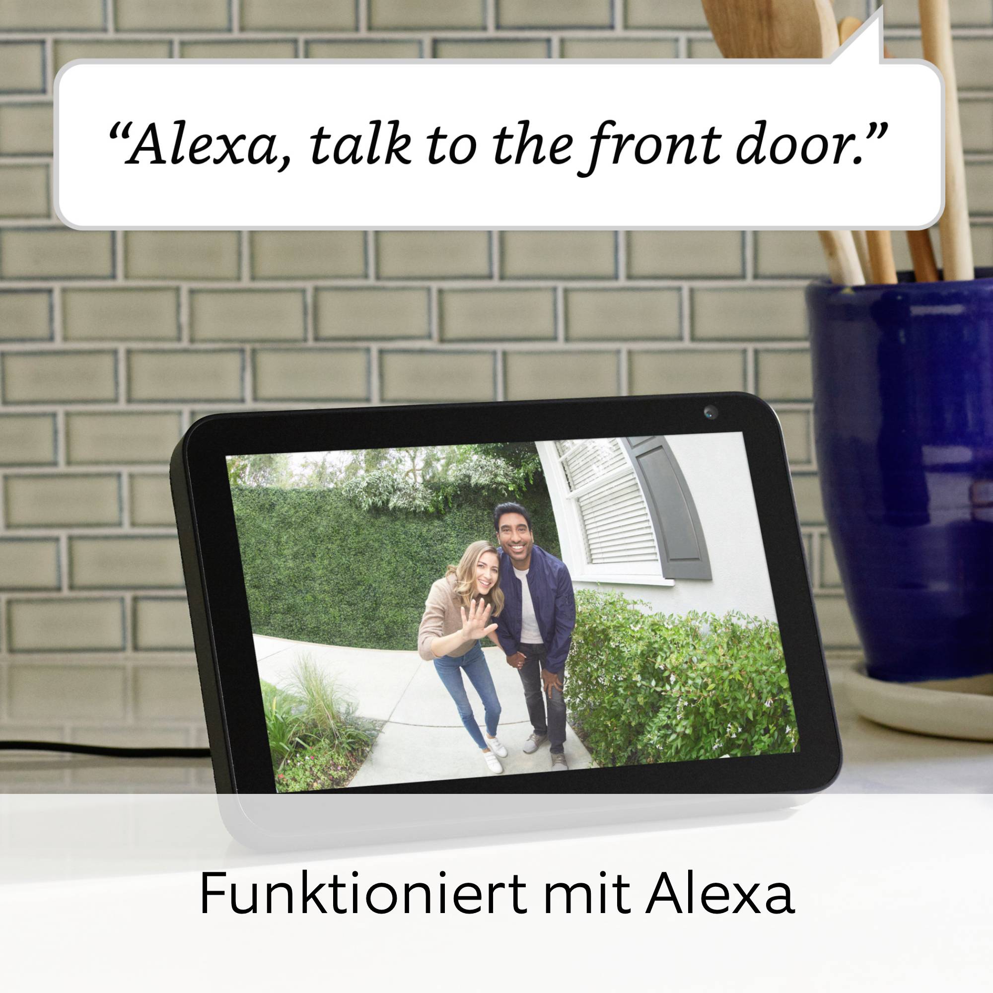 Ring 8VRAGZ-0EU0 IP-Video-Türsprechanlage Video Doorbell Wired WLAN Außeneinheit