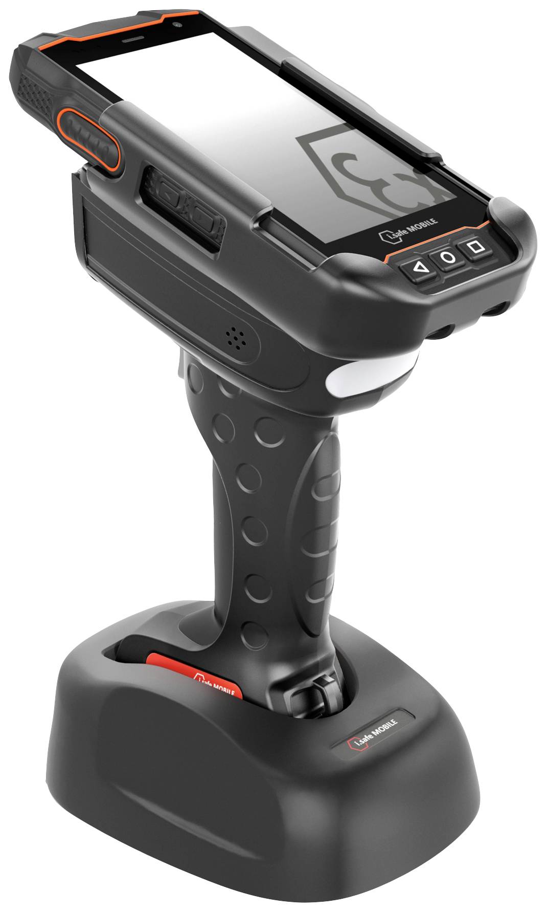 I.safe MOBILE IS-TH1ER.M1 Trigger Handle Set Mining Barcode-Scanner 1D, 2D Schwarz Hand-Scanner