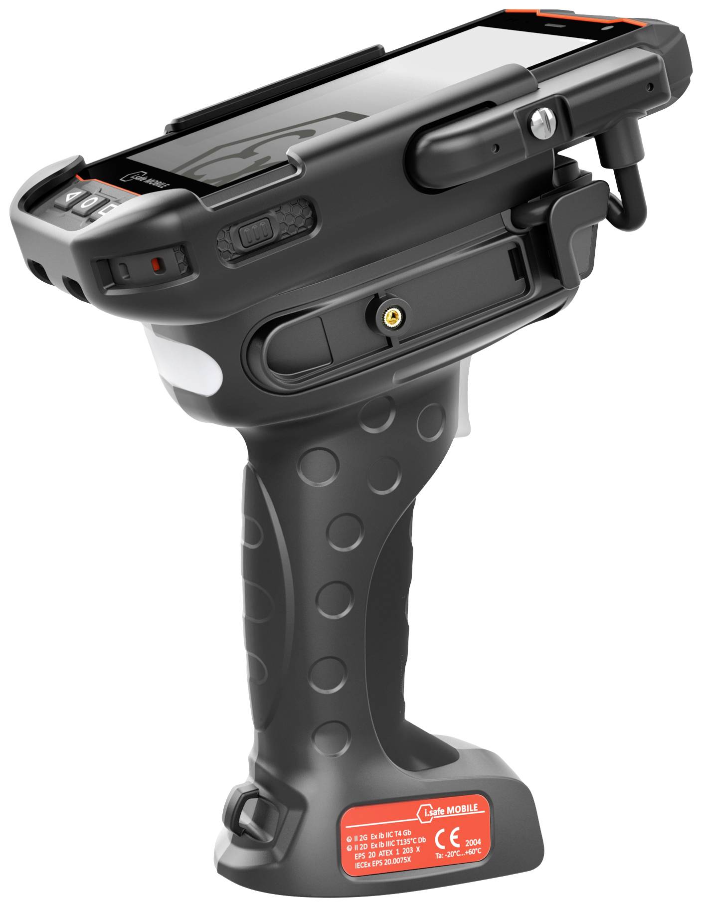 ISafe MOBILE IS-TH1ER.1 Barcode-Scanner 1D, 2D Schwarz Hand-Scanner