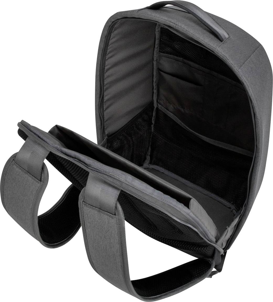 Targus Notebook Rucksack Cypress Security EcoSmart® Passend für maximal: 39,6 cm (15,6") Grau