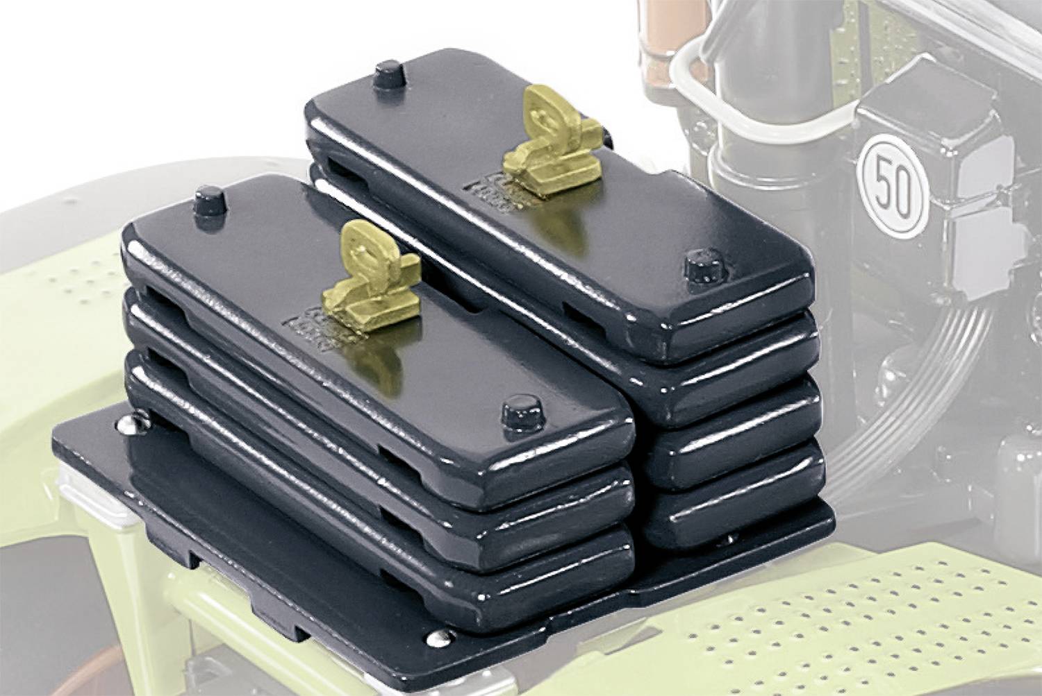 Wiking 077855 Spur 1 Claas Ballast-Gewichte für Xerion