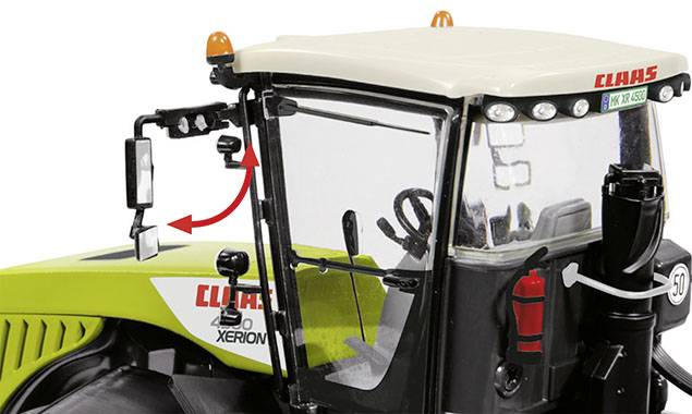 Wiking 0778 53 Spur 1 Landwirtschafts Modell Claas Claas Xerion 4500 Radantrieb