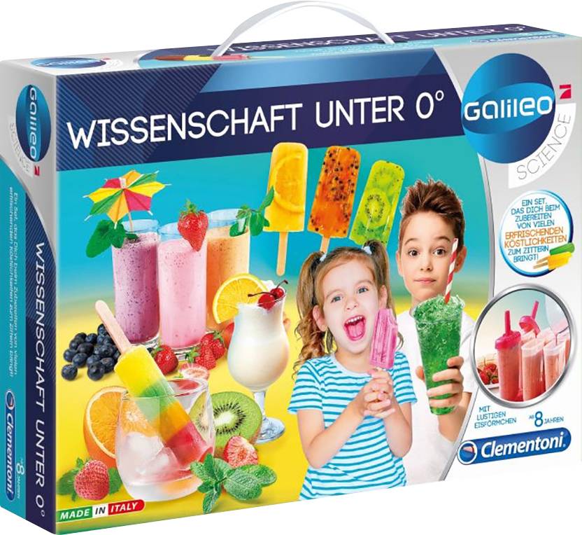 Clementoni 59166 Wissenschaft unter 0° Experimentier-Set