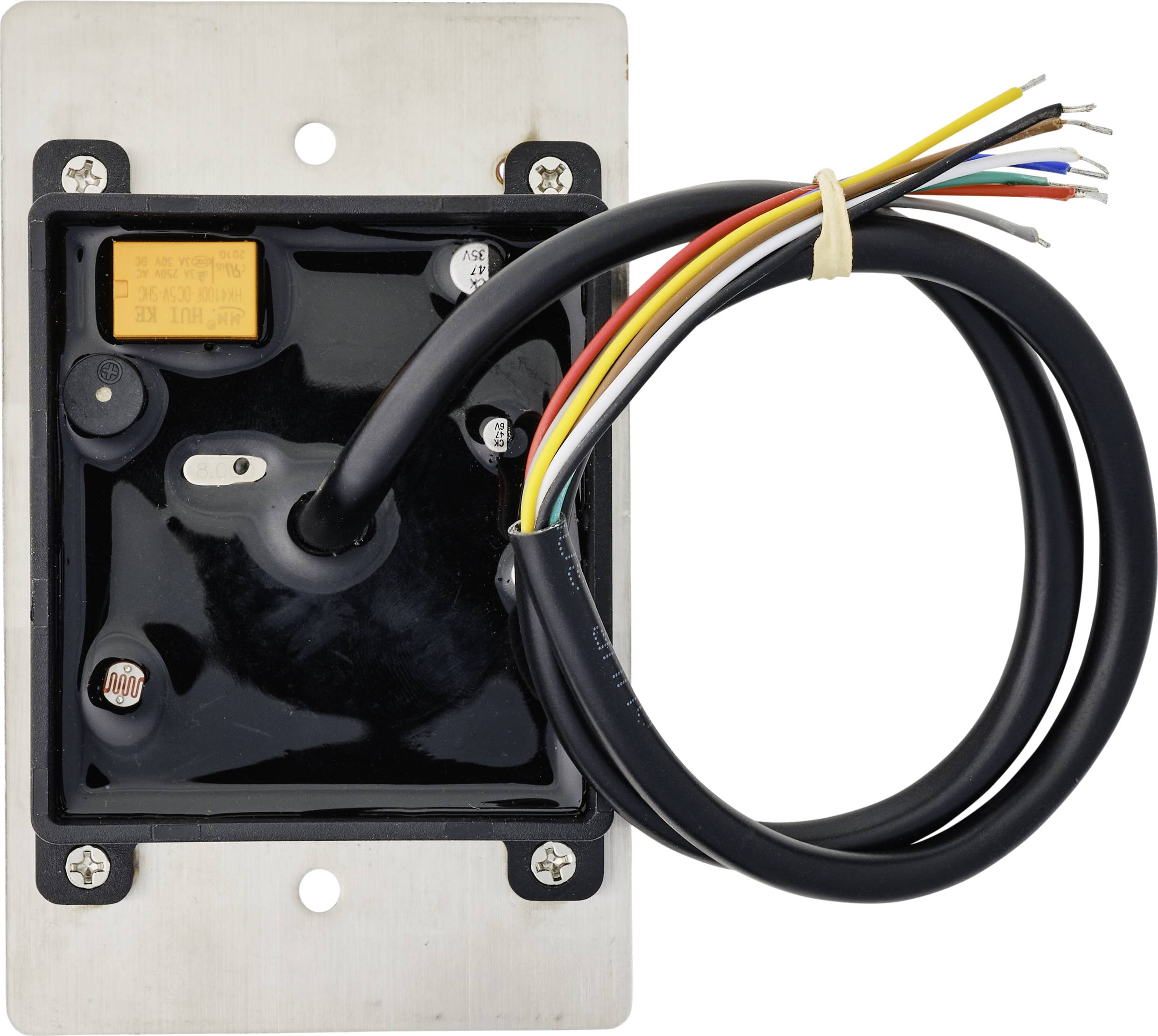 Sygonix SY-4760958 Fingerprint/RFID Zugangssystem Unterputz 12 V/DC, 18 V/DC IP66