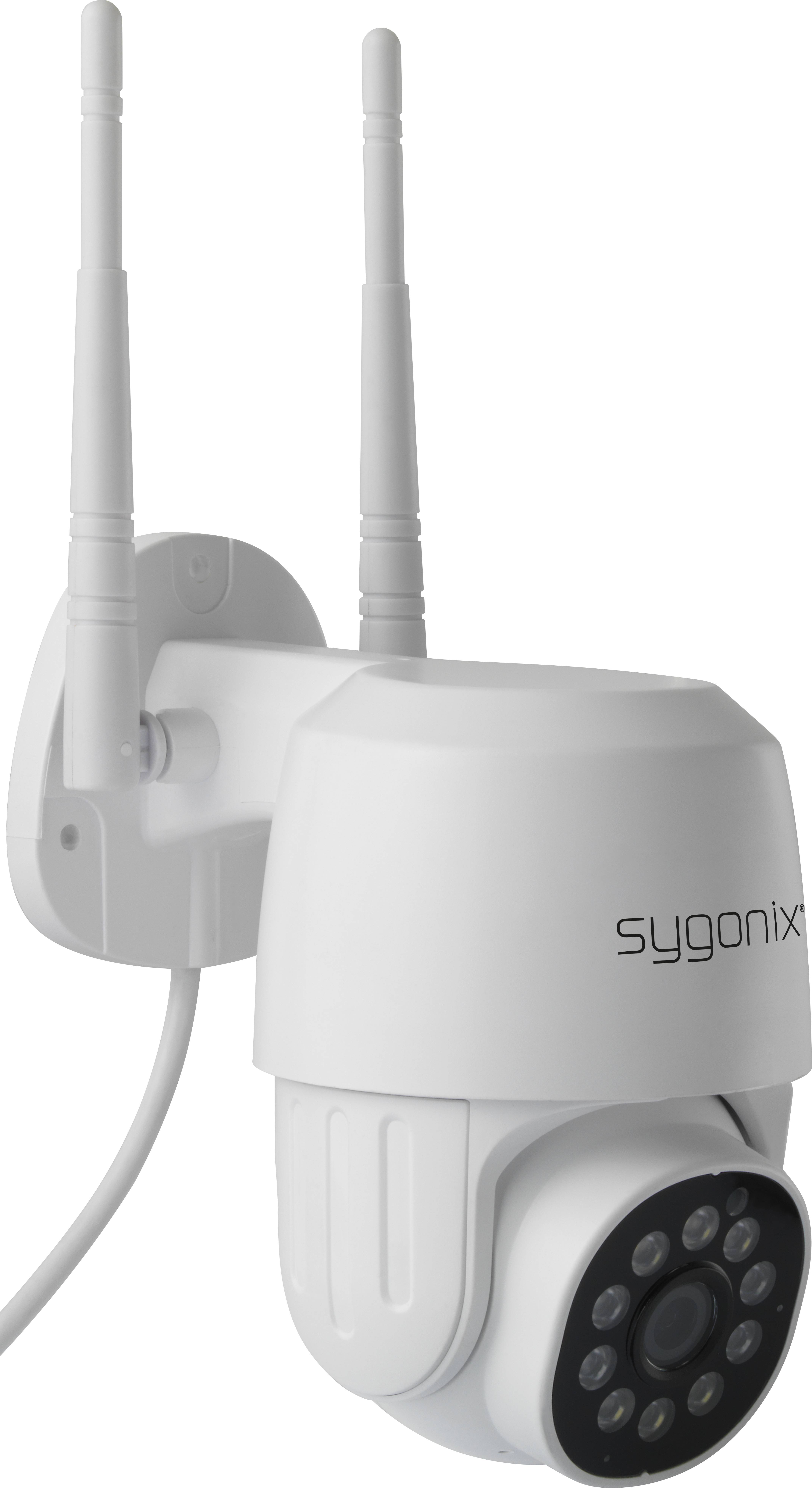 Sygonix PTZ WLAN SY-4760960 LAN, WLAN IP Überwachungskamera 1920 x 1080 Pixel