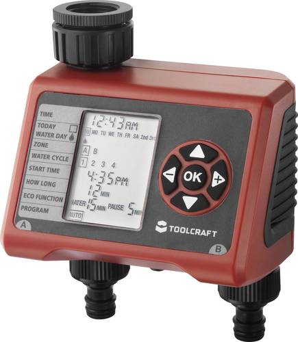 TOOLCRAFT Easy Duo TO-7141443 Bewässerungscomputer