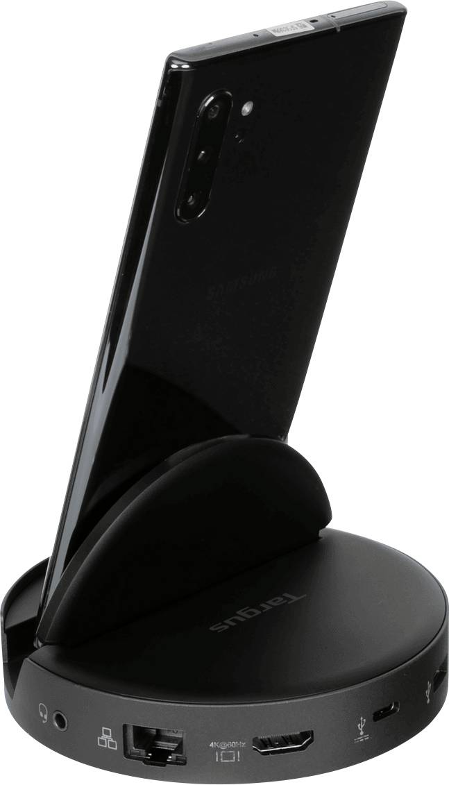 Targus USB-C® Dockingstation Universal USB-C Phone Dock Passend für Marke Dockingstations: Universal integrierte Halterung