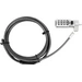 Targus Defcon Compact Combo Cable Lock - Sicherheitskabelschloss - Schwarz - 1.9 Targus Defcon Compact Combo Cable Lock - Sicherheitskabelschloss - Schwarz - 1.9