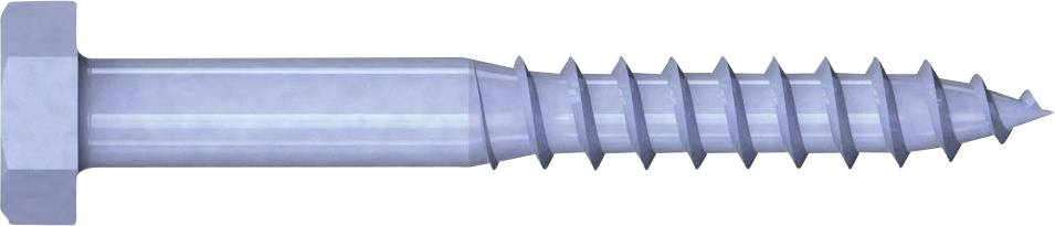 Reisser 28464 Holzschraube 12mm 160mm Außensechskant 25St.
