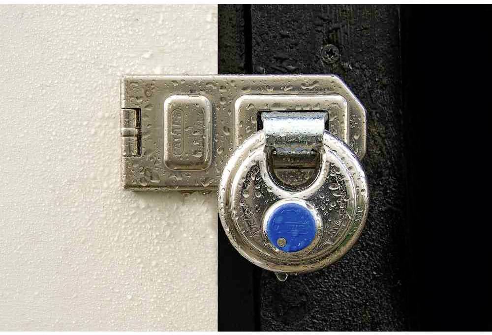 ABUS 20317 6 Vorhängeschloss Silber