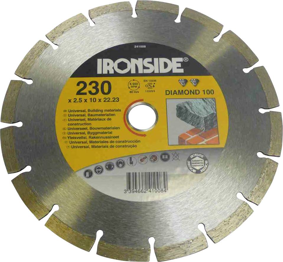 IRONSIDE 241008 Diamantscheibe Durchmesser 230mm 1St.
