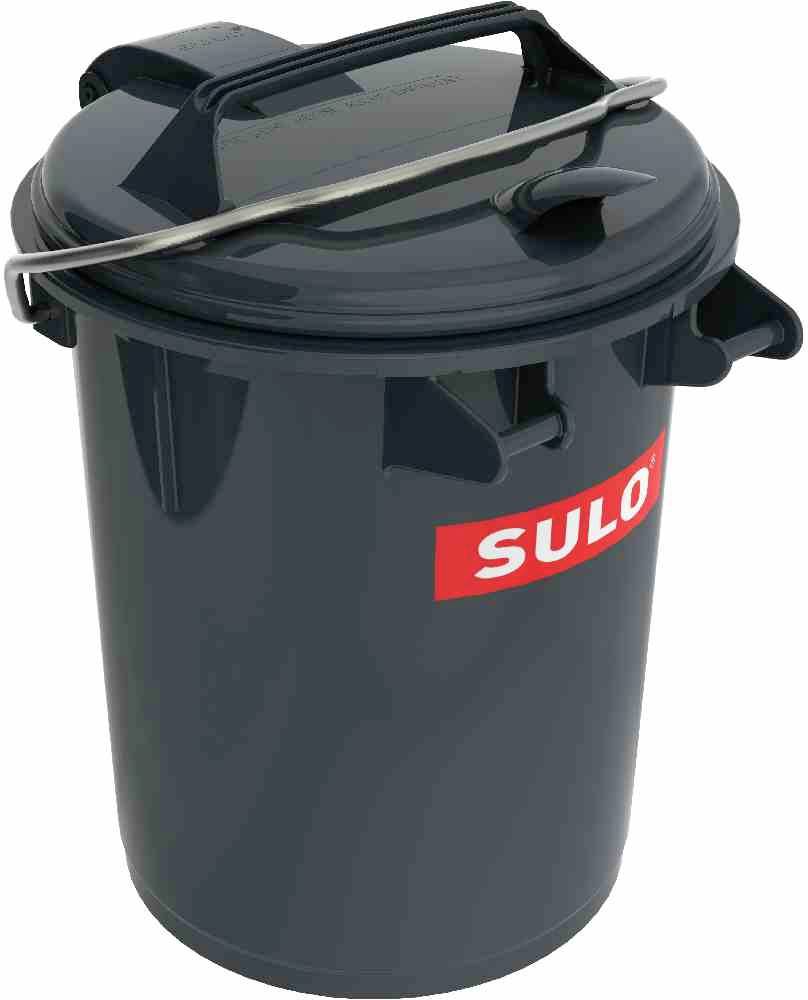 Mülleimer 35l Ku.anthrazit m.Bügel SULO