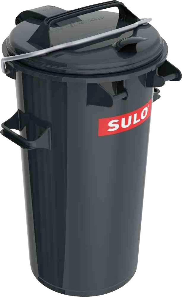 SULO 1052566 Mülleimer 50 l Kunststoff Grau 1 St.