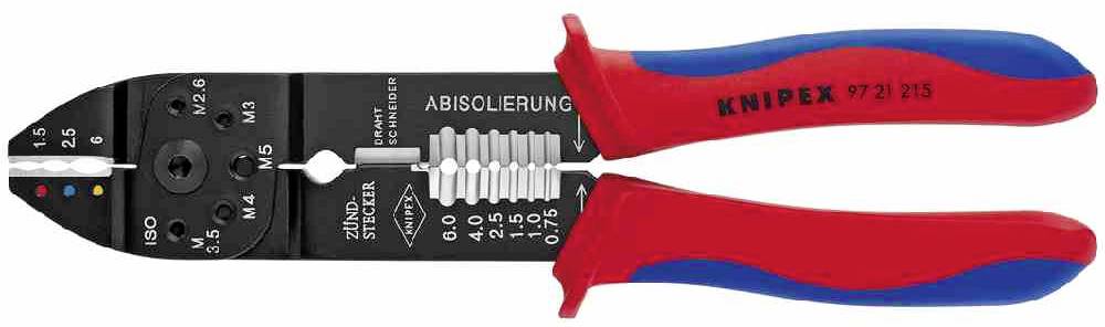 Knipex 0303413 Crimpzange 0.5 bis 2.5 mm²
