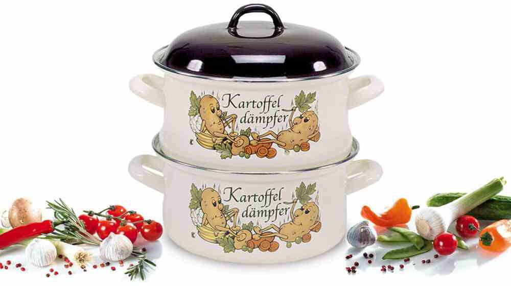 Krüger Haushaltswaren KR20K Kartoffeldämpfer 20cm