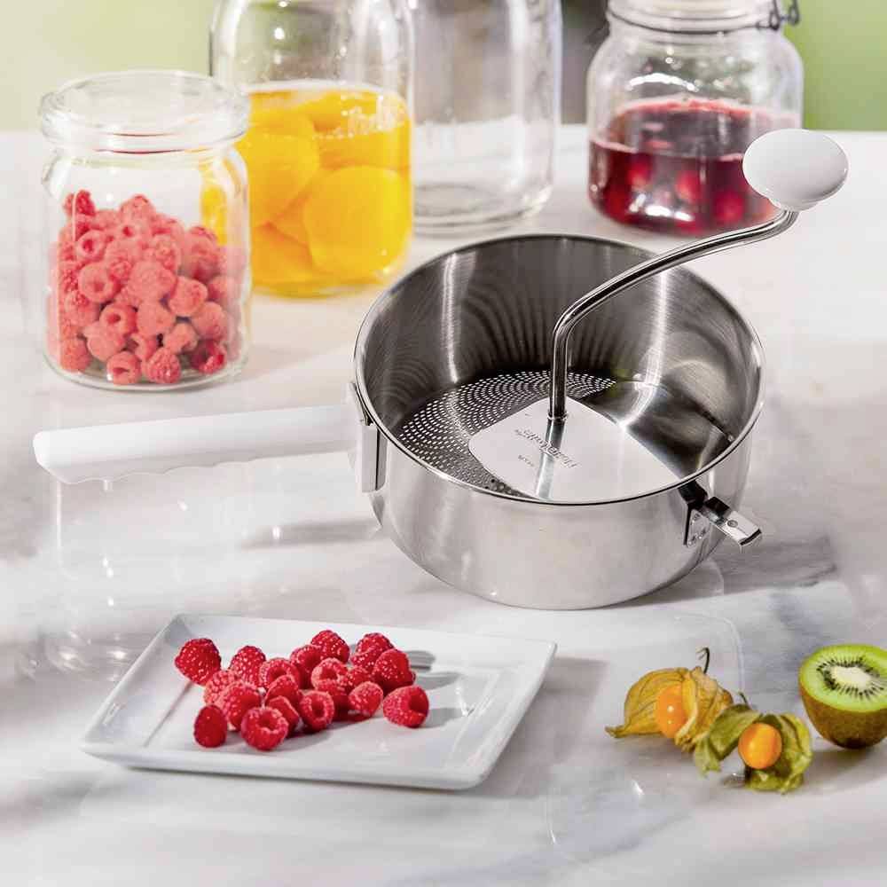 GEFU 24000 Passiergerät "Flotte Lotte" mit Kunststoffgriff Edelstahl rostfrei