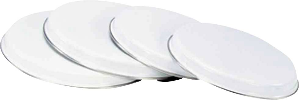 Krüger Haushaltswaren 19041 Herdabdeckplatten-Set Weiß 1St.