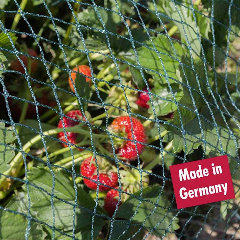 Siena Garden 25300-2-36 Vogelschutznetz 8x8m, Profi 20x20mm, Bändchen 1St.