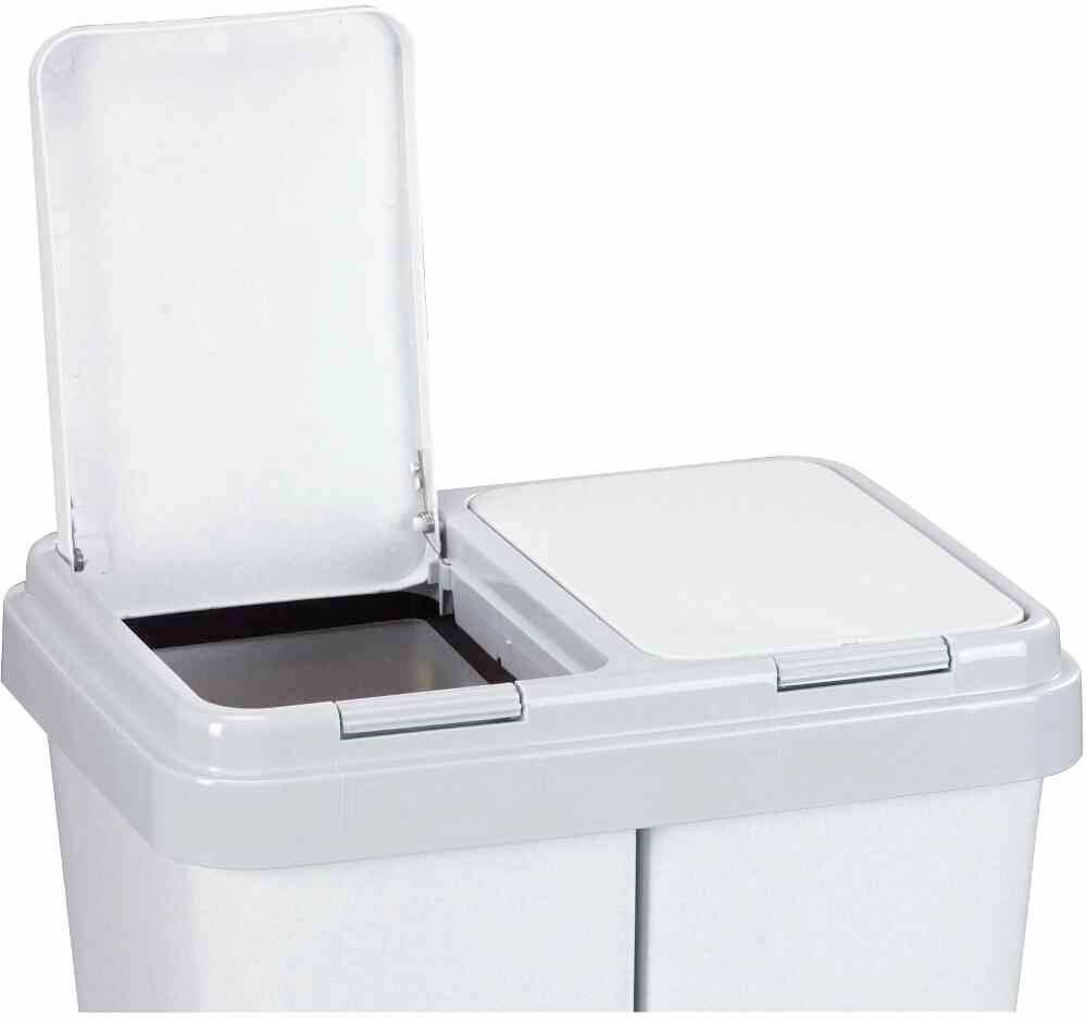 Alpfa 800776 Mülleimer 25l Kunststoff (L x B x H) 36 x 45 x 47cm farbig sortiert 1St.