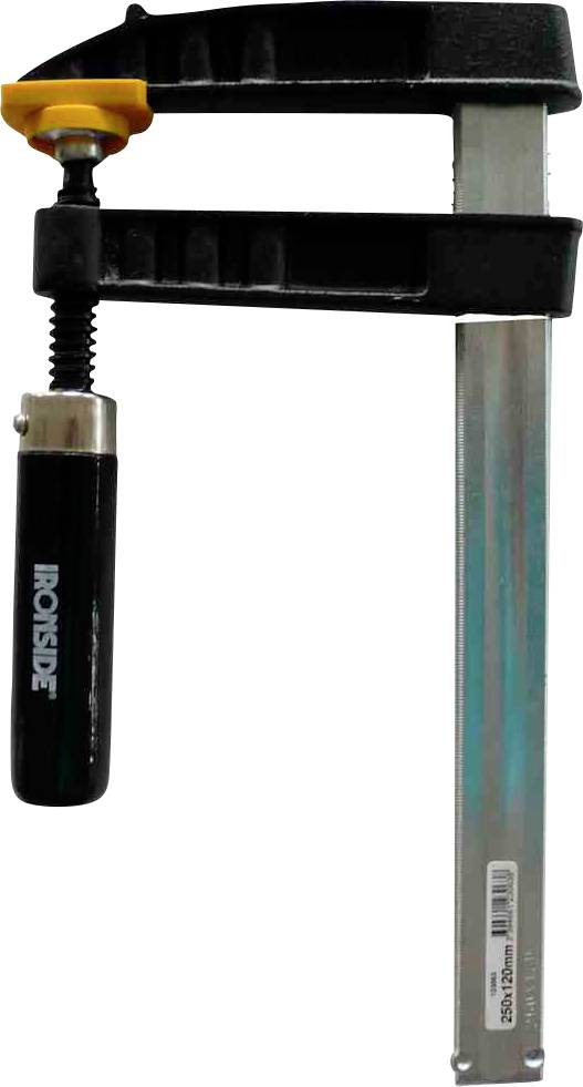 IRONSIDE Schraubzwinge 600 x120mm 30 x 8 123067 Produktabmessung, Länge: 600mm
