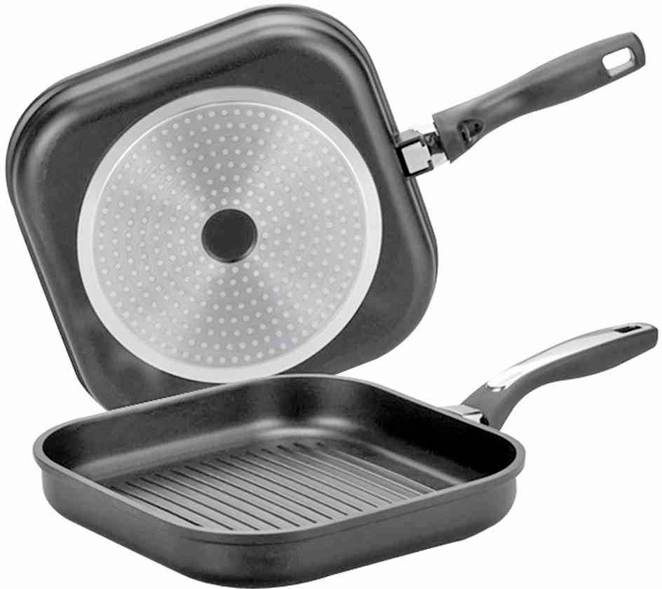 Krüger Haushaltswaren 2228D Delta Grillpfanne