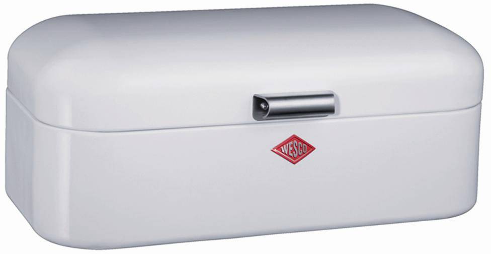 Wesco 235 201-01 Brotkasten "Grandy" weiß 42 x 23 x 17 cm