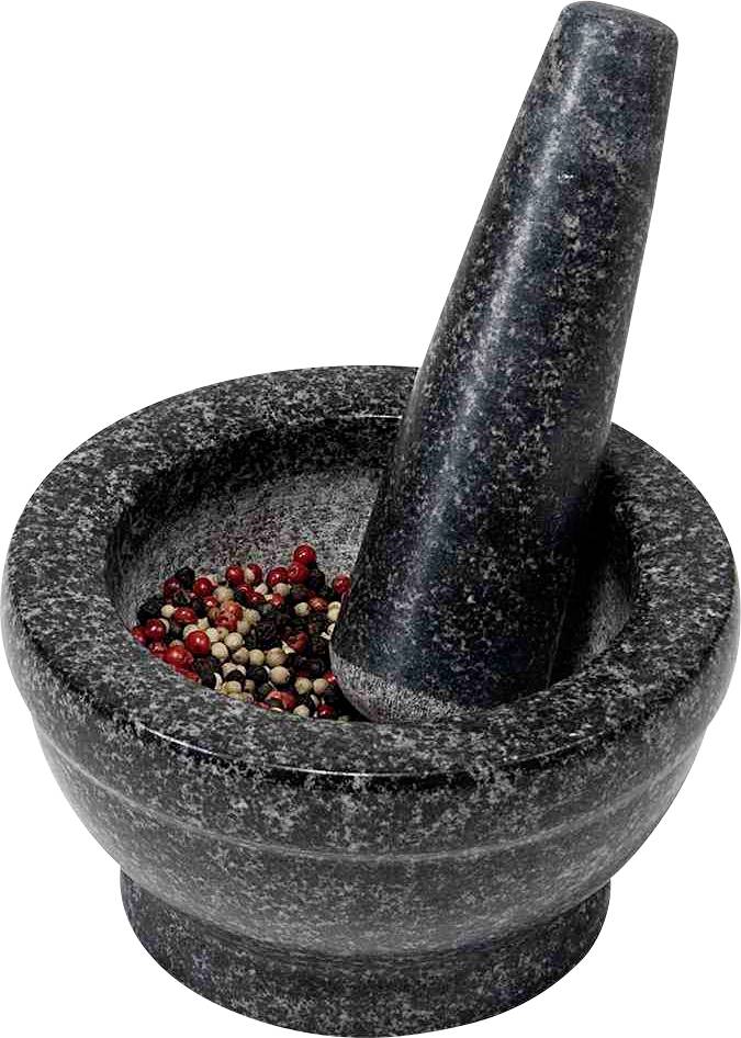 Kesper 71501 Mörser mit Schlegel 16 cm Granit
