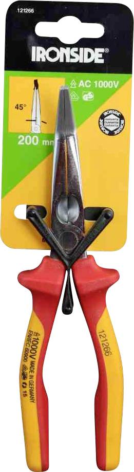 IRONSIDE 121266 Flachrundzange