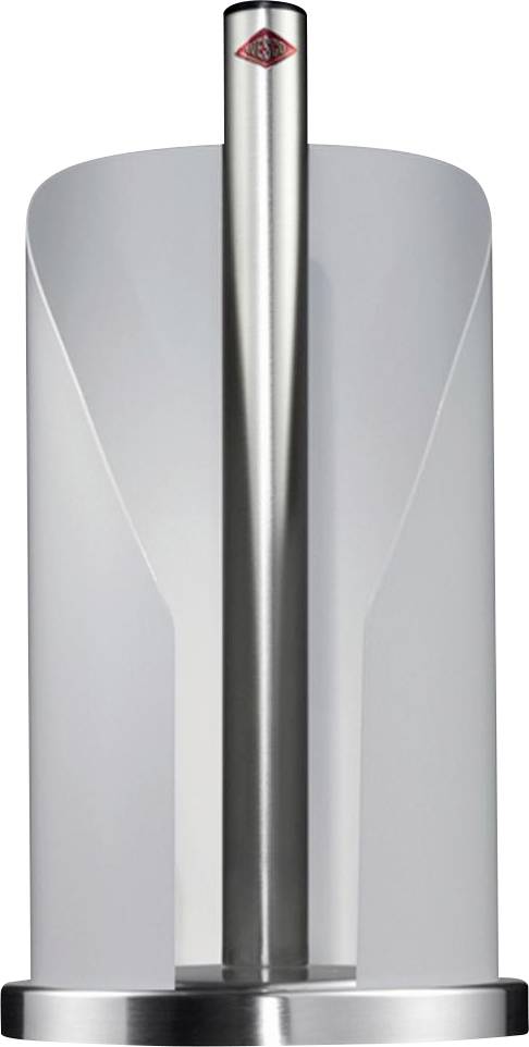 Wesco 322 104-01 Küchenrollenhalter Ø 15,5 x 30 cm weiß Edelstahl/Stahlblech
