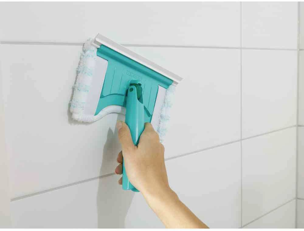 Leifheit Wannen/Fliesenreiniger "Flexi Pad Evolution" mit Teleskopstiel 41700 1St.