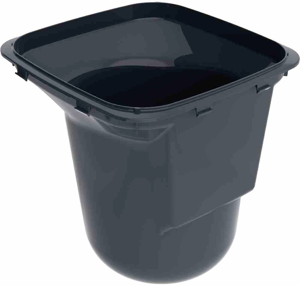 SULO 2002482 Abfalleinsatz 40l Kunststoff Schwarz 1St.