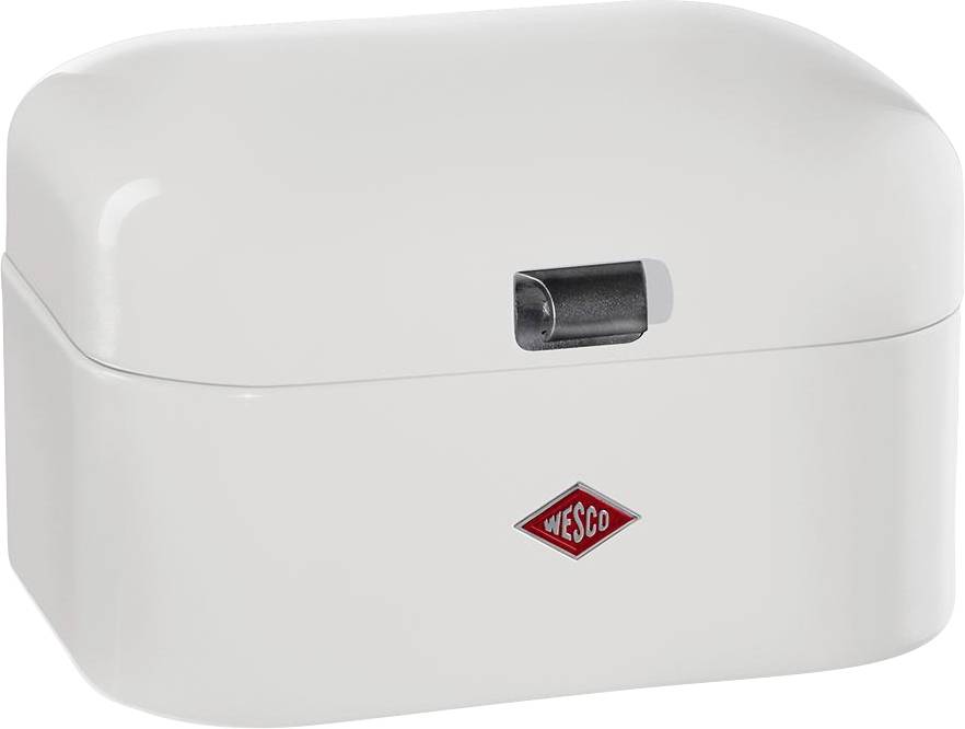 Wesco 235 101-01 Brotkasten "Single Grandy" weiß 28 x 21,5 x 17 cm