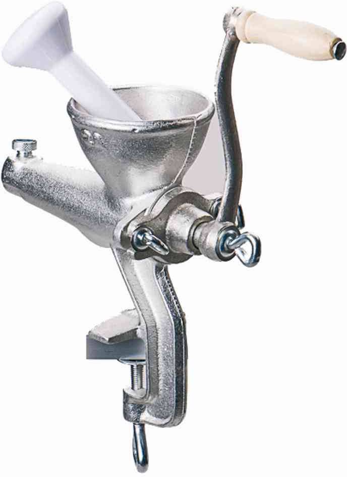 Krüger Haushaltswaren FBPST Frucht- und Beerenpresse aus Stahlguss mit Schraubzwinge