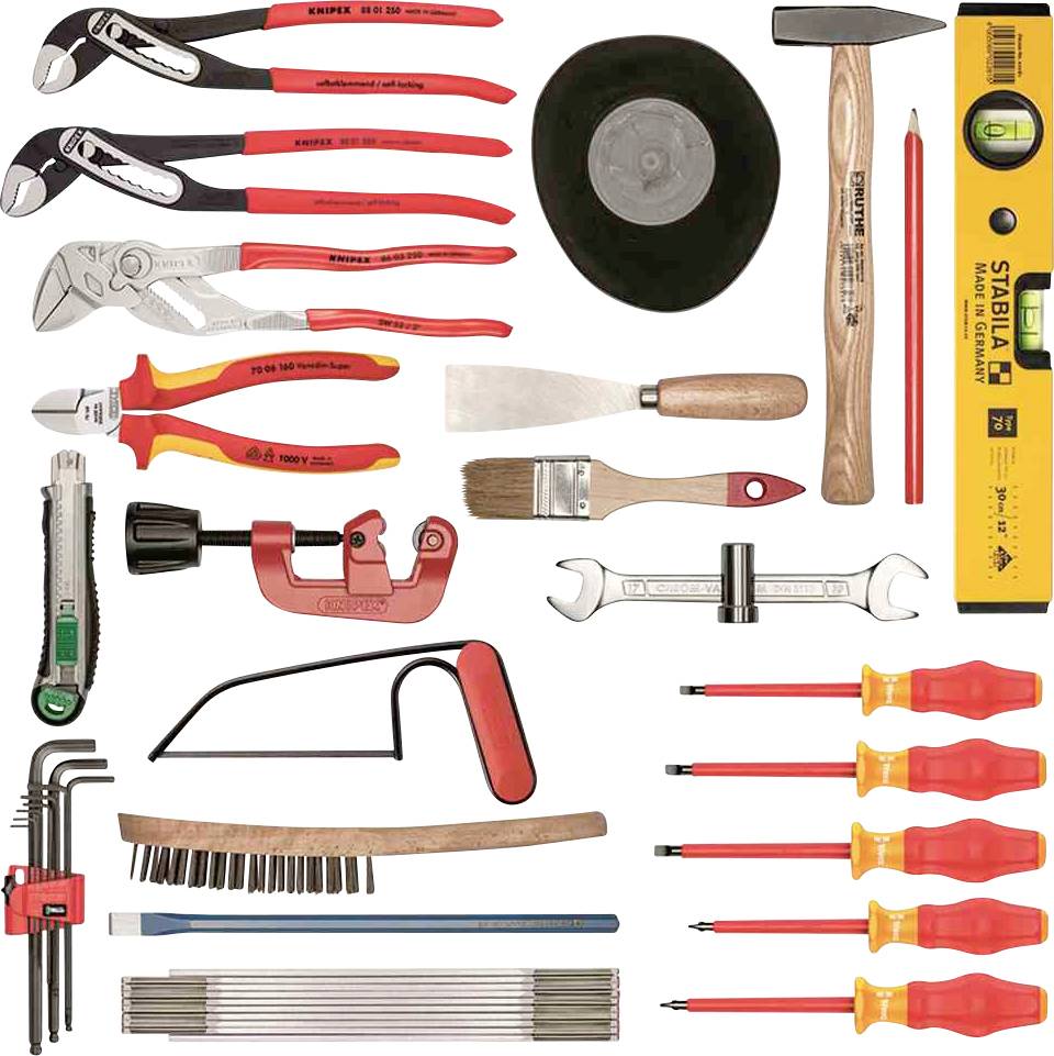 Knipex 0307082 Sanitär Werkzeugkoffer bestückt