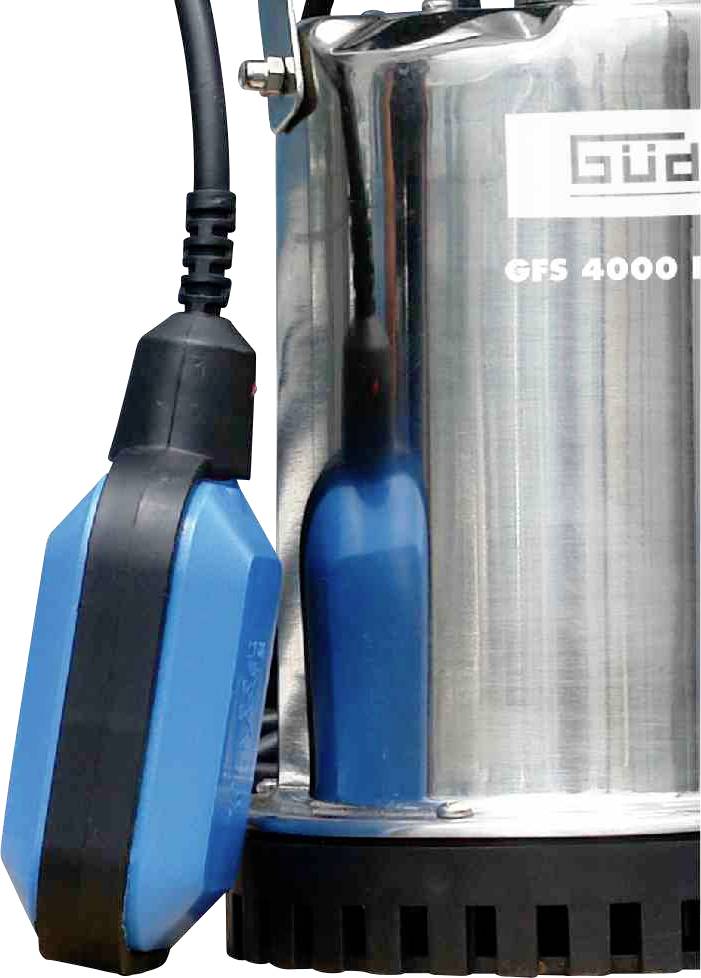 GÜDE 94606 Schmutzwasser-Tauchpumpe 7000 l/h 6.5m