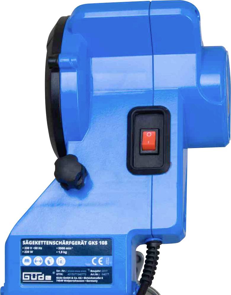 GÜDE 94077 Sägekettenschärfgerät 85W
