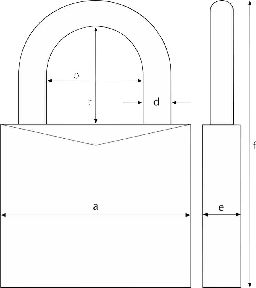 ABUS 552922 Vorhängeschloss