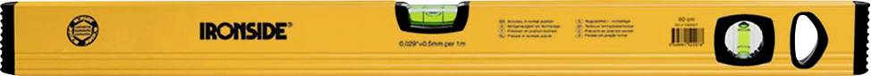 IRONSIDE 100235 Leichtmetall-Wasserwaage