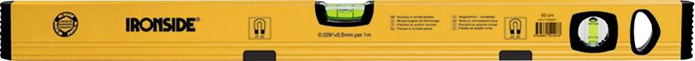 IRONSIDE 100242 Leichtmetall-Wasserwaage