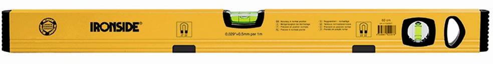 IRONSIDE 100243 Leichtmetall-Wasserwaage