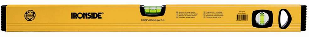 IRONSIDE 100239 Leichtmetall-Wasserwaage