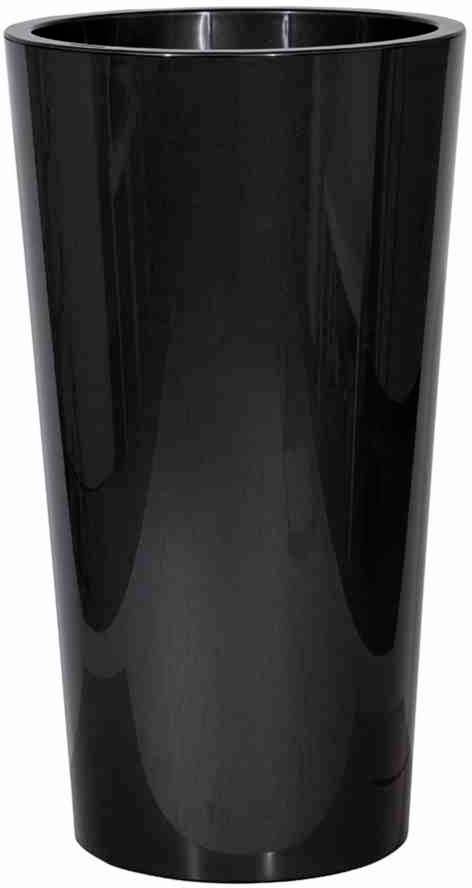 Euro3plast 2858.62Pflanztopf Kunststoff Anthrazit