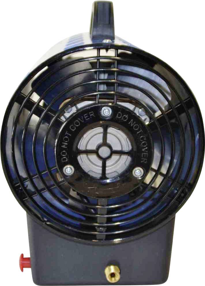 GÜDE Heißluftgebläse 10W Blau, Schwarz