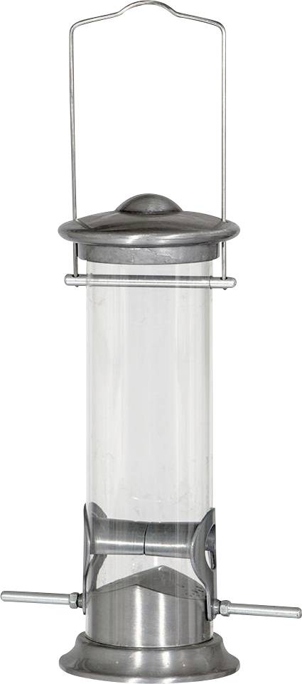 Siena Garden 283773 Vogelfuttersäule Aluminium Line für Mischfutter, 24cm 1St.
