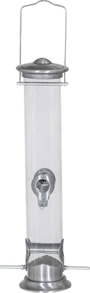 Siena Garden 283775 Vogelfuttersäule Aluminium Line für Mischfutter, 39cm 1St.