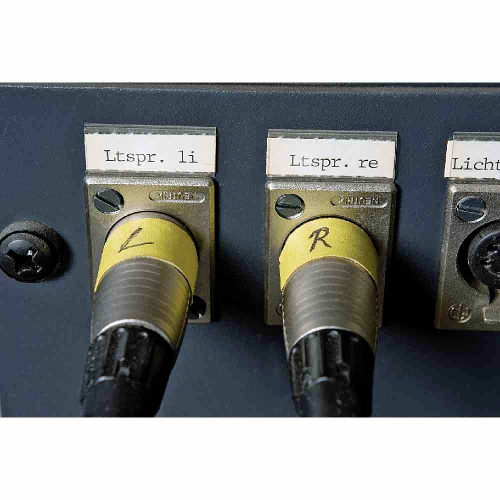 Drei beschriftete Audioeingänge: 'Ltspr. li' für linken Lautsprecher, 'Ltspr. re' für rechten Lautsprecher, 'Licht' unbelegt.