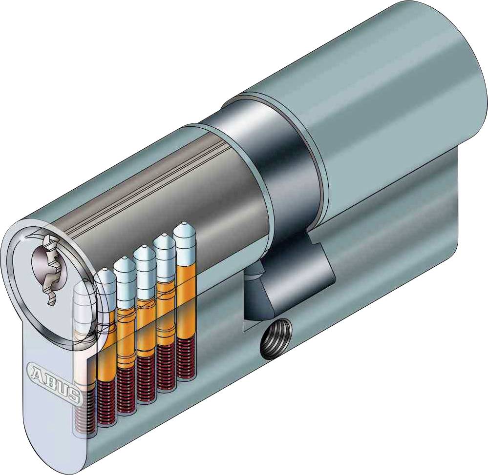 ABUS 598081 Profil-Doppelzylinder 30 / 35mm