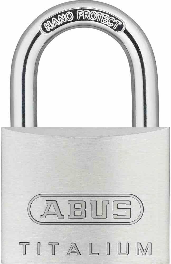 ABUS TITALIUM 64TI/30 Twins Vorhangschloss, Vorhangschloss - Modell: Titalium 64TI, Titalium | Sicherheitsstufe: 4 | Ei